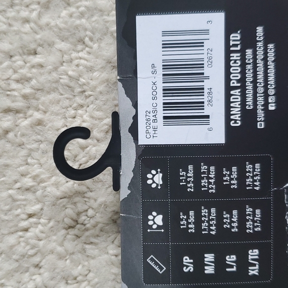 Canada Pooch The Basic Sock Size S - Picture 6 of 9